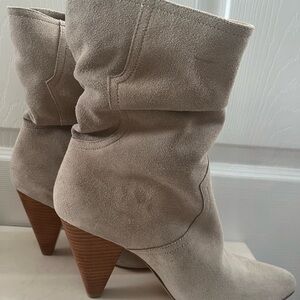 Joie Suede Slouchy Boots